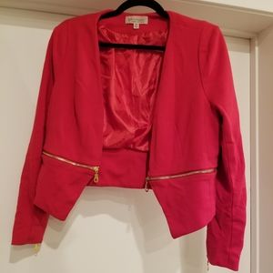 Red blazer